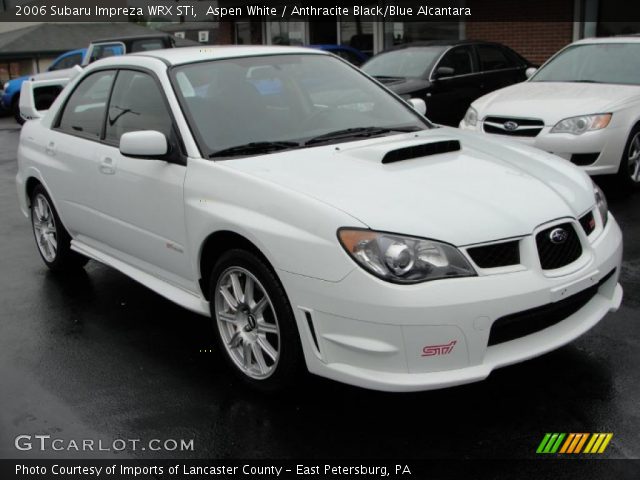 2006 Subaru Impreza WRX STi in Aspen White