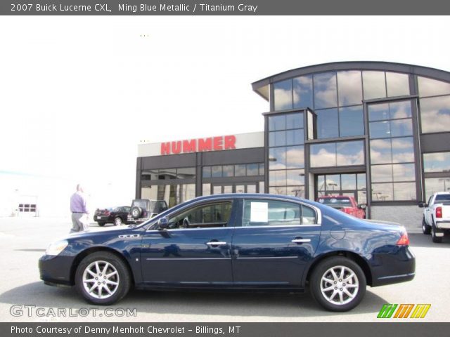 2007 Buick Lucerne CXL in Ming Blue Metallic