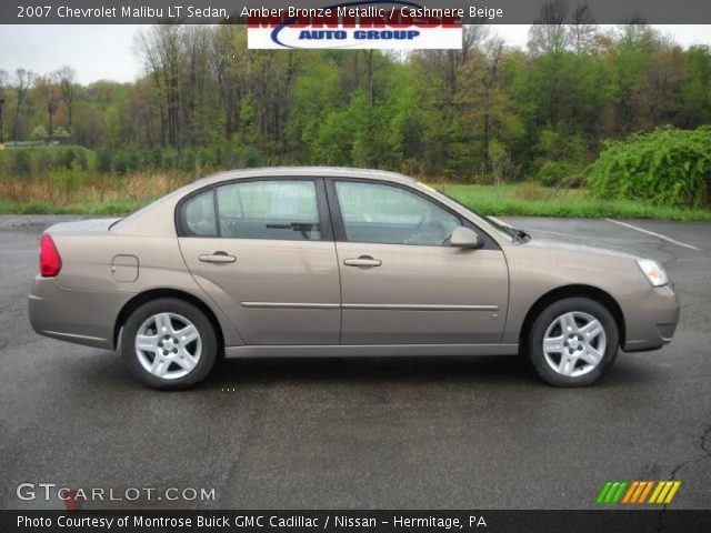 2007 Chevrolet Malibu LT Sedan in Amber Bronze Metallic
