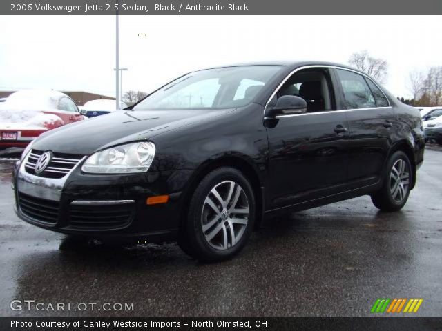 2006 Volkswagen Jetta 2.5 Sedan in Black