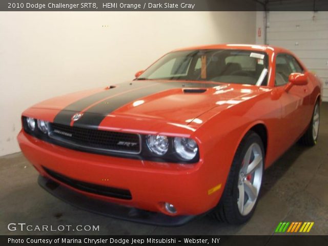 2010 Dodge Challenger SRT8 in HEMI Orange