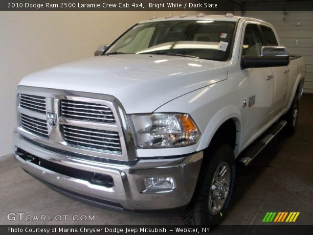 2010 Dodge Ram 2500 Laramie Crew Cab 4x4 in Bright White