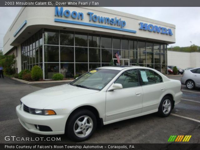 2003 Mitsubishi Galant ES in Dover White Pearl