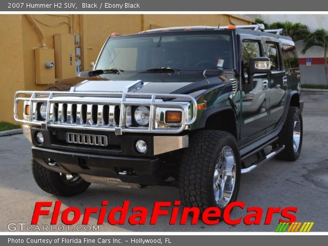 2007 Hummer H2 SUV in Black