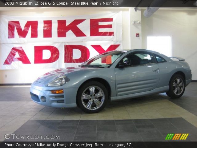 2003 Mitsubishi Eclipse GTS Coupe in Steel Blue Pearl
