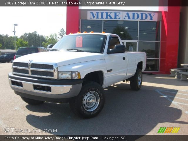 2002 Dodge Ram 2500 ST Regular Cab 4x4 in Bright White