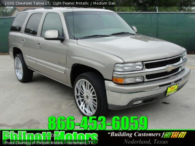 2000 Chevrolet Tahoe LT in Light Pewter Metallic