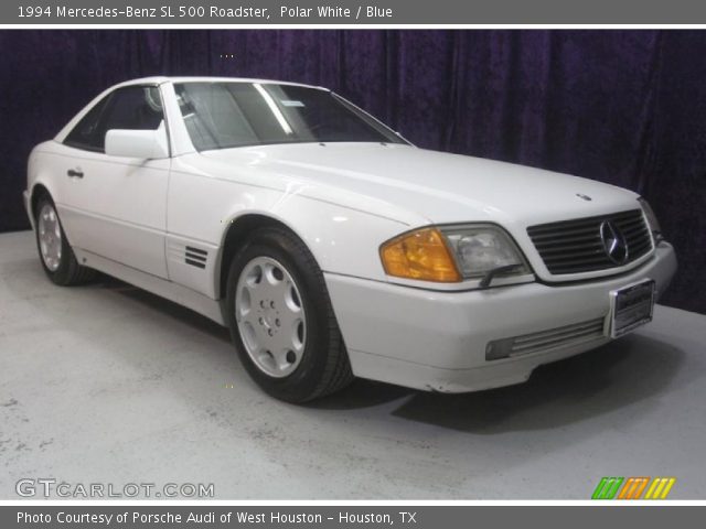 1994 Mercedes-Benz SL 500 Roadster in Polar White