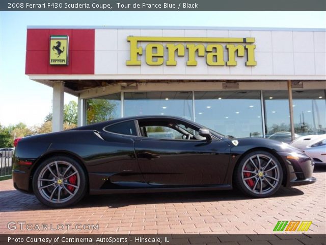 2008 Ferrari F430 Scuderia Coupe in Tour de France Blue