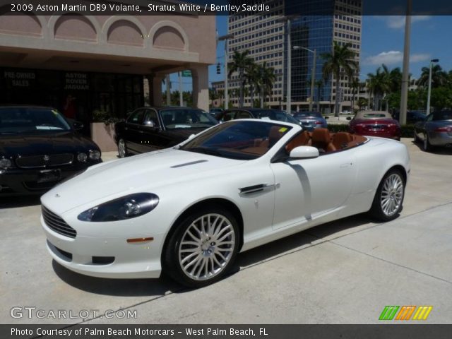 2009 Aston Martin DB9 Volante in Stratus White