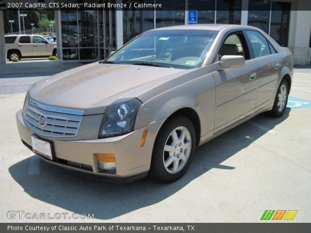 2007 Cadillac CTS Sedan in Radiant Bronze