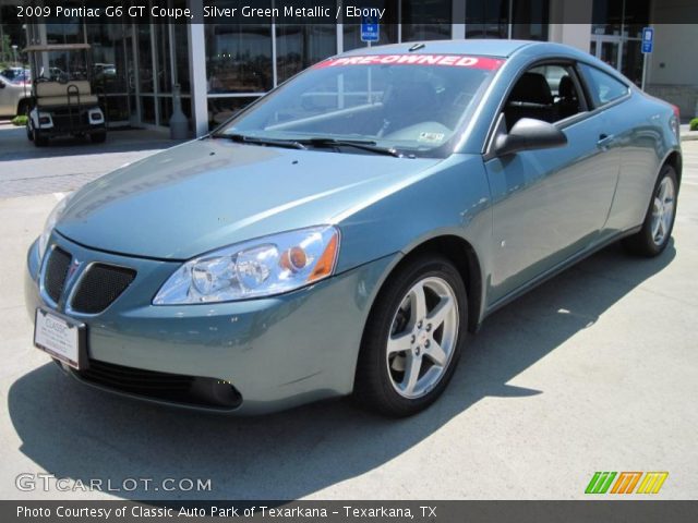 2009 Pontiac G6 GT Coupe in Silver Green Metallic