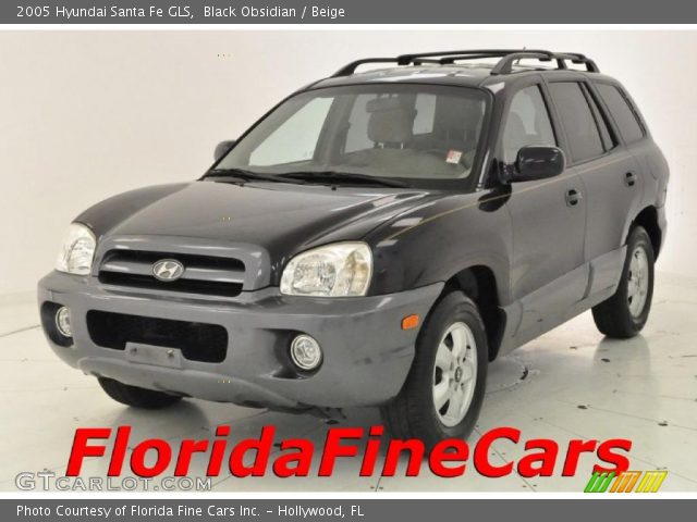 2005 Hyundai Santa Fe GLS in Black Obsidian