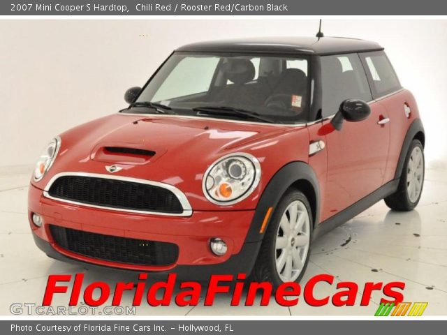 2007 Mini Cooper S Hardtop in Chili Red