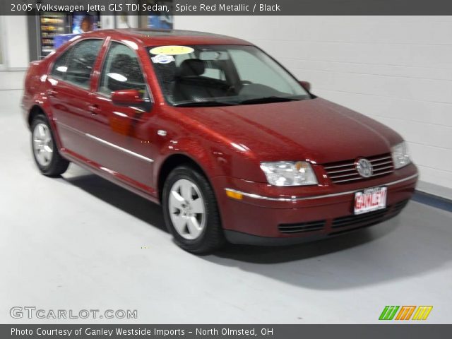 2005 Volkswagen Jetta GLS TDI Sedan in Spice Red Metallic