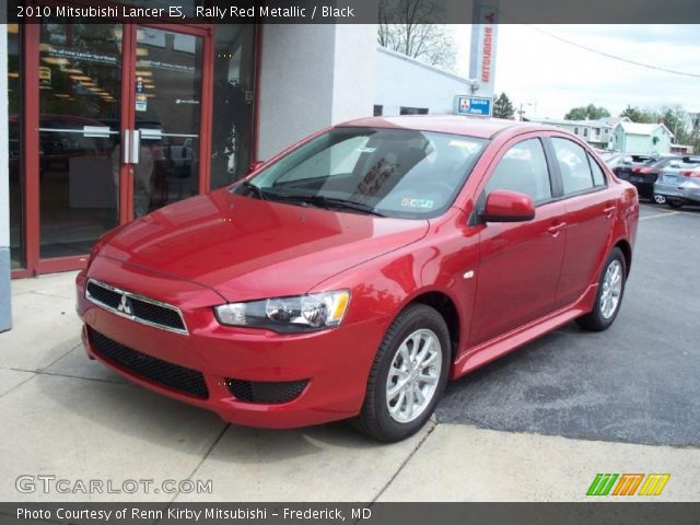 2010 Mitsubishi Lancer ES in Rally Red Metallic