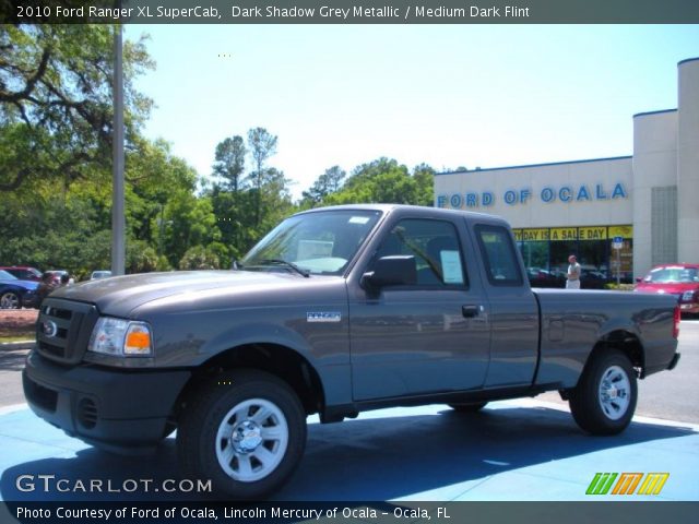 2010 Ford Ranger XL SuperCab in Dark Shadow Grey Metallic
