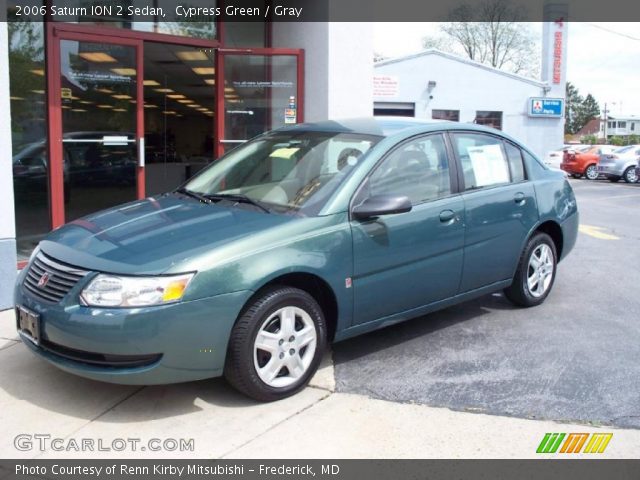 2006 Saturn ION 2 Sedan in Cypress Green