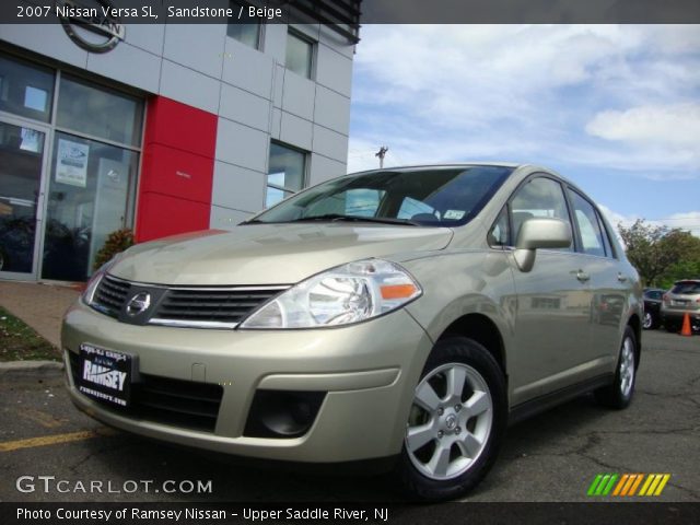 2007 Nissan Versa SL in Sandstone