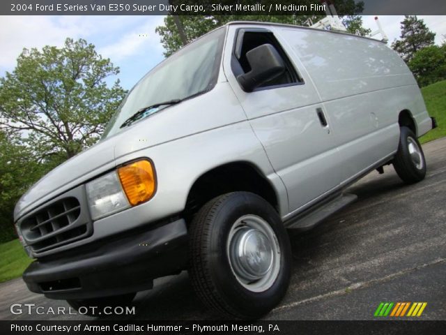 2004 Ford E Series Van E350 Super Duty Cargo in Silver Metallic