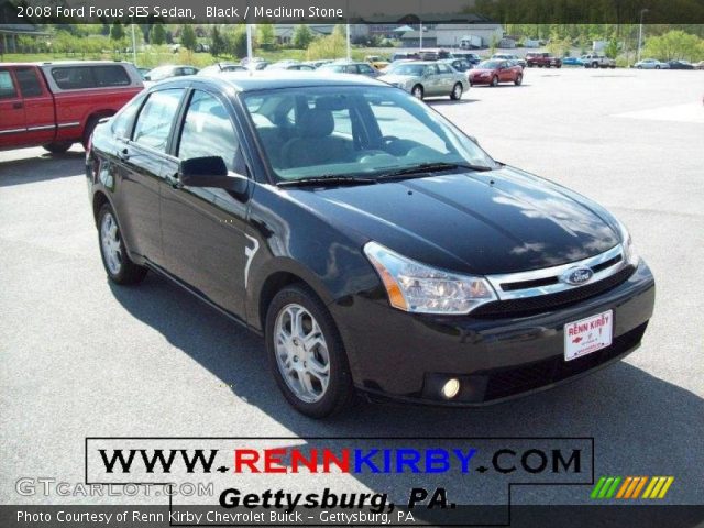 2008 Ford Focus SES Sedan in Black