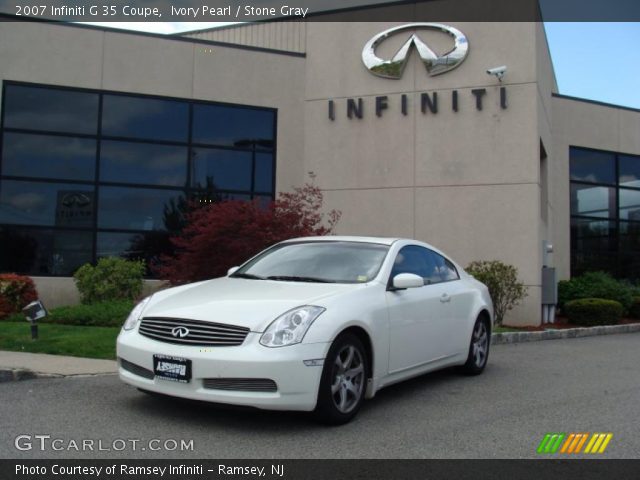 2007 Infiniti G 35 Coupe in Ivory Pearl