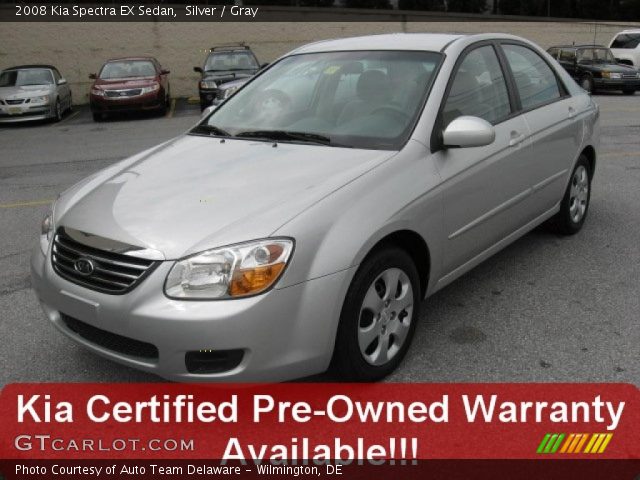 2008 Kia Spectra EX Sedan in Silver