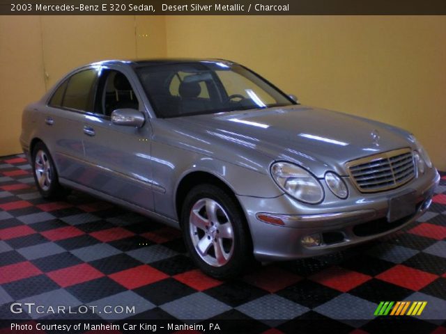 2003 Mercedes-Benz E 320 Sedan in Desert Silver Metallic