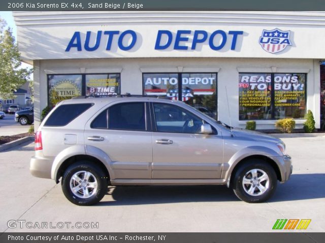 2006 Kia Sorento EX 4x4 in Sand Beige