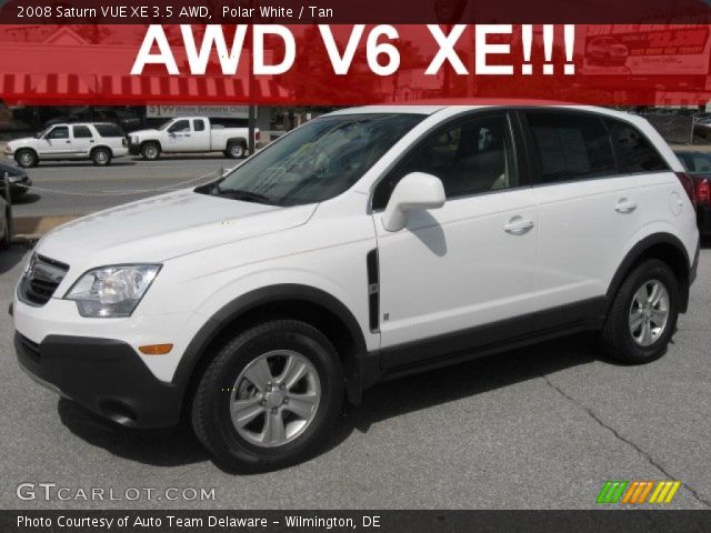 2008 Saturn VUE XE 3.5 AWD in Polar White