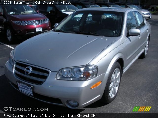 2003 Nissan Maxima GLE in Sheer Silver