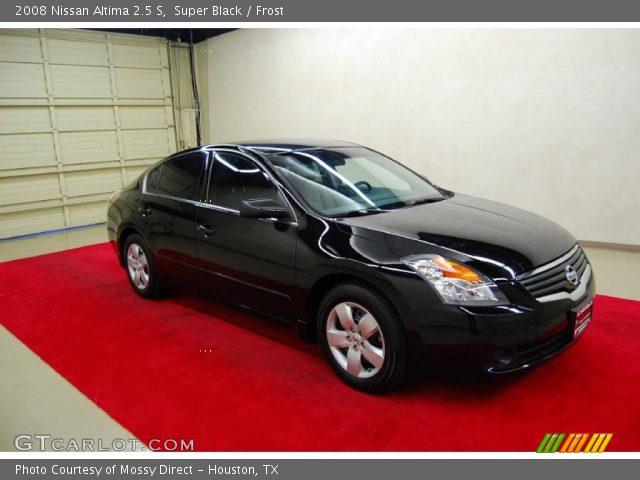 2008 Nissan Altima 2.5 S in Super Black