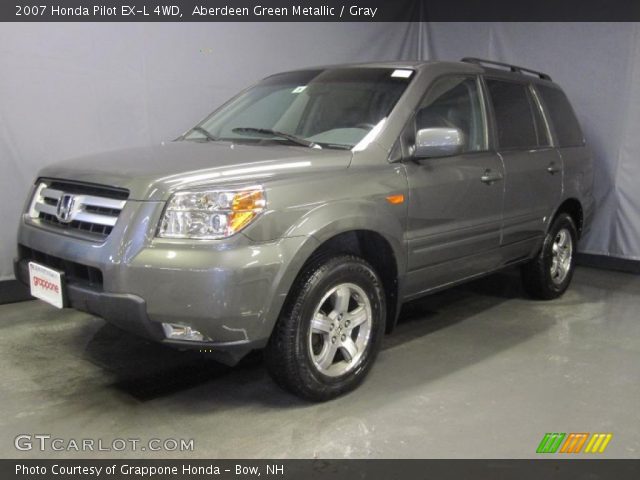 2007 Honda Pilot EX-L 4WD in Aberdeen Green Metallic