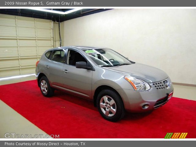 2009 Nissan Rogue S in Gotham Gray