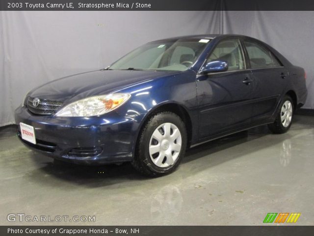 2003 Toyota Camry LE in Stratosphere Mica