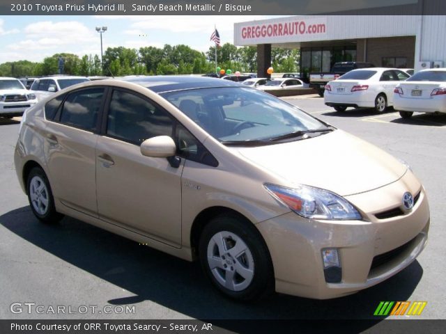 2010 Toyota Prius Hybrid III in Sandy Beach Metallic
