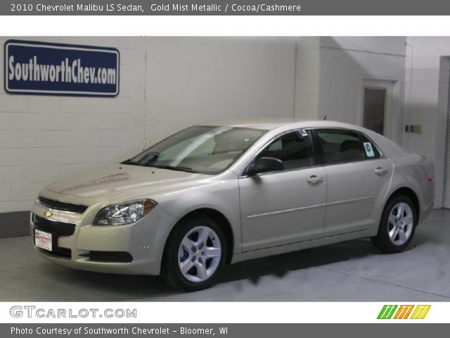 2010 Chevrolet Malibu LS Sedan in Gold Mist Metallic
