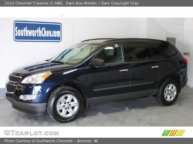 2010 Chevrolet Traverse LS AWD in Dark Blue Metallic