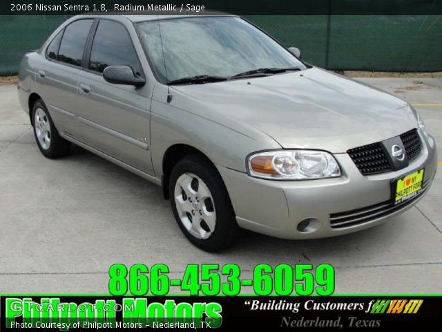 2006 Nissan Sentra 1.8 in Radium Metallic