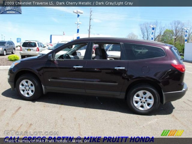2009 Chevrolet Traverse LS in Dark Cherry Metallic