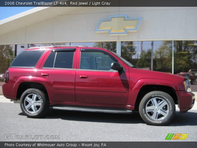 2008 Chevrolet TrailBlazer LT 4x4 in Red Jewel