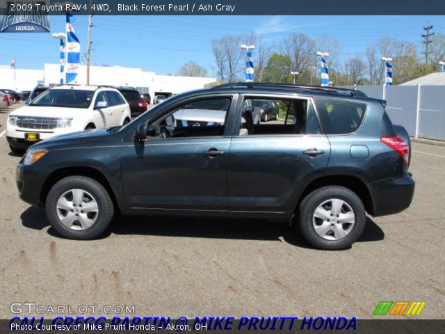 2009 Toyota RAV4 4WD in Black Forest Pearl