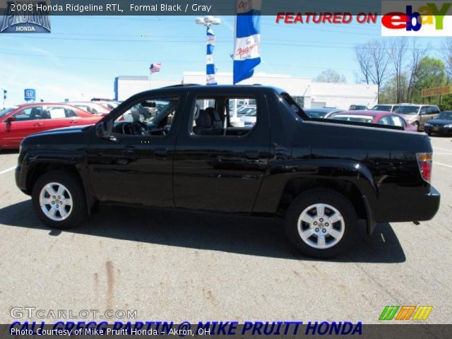 2008 Honda Ridgeline RTL in Formal Black