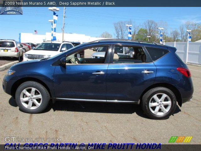 2009 Nissan Murano S AWD in Deep Sapphire Metallic