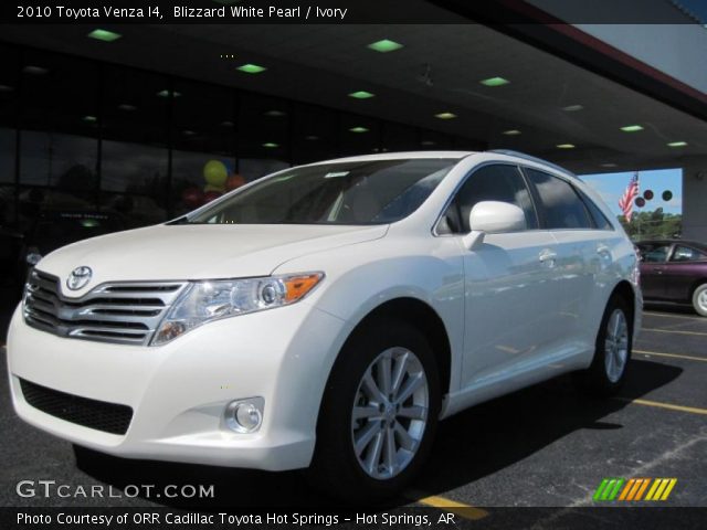2010 Toyota Venza I4 in Blizzard White Pearl