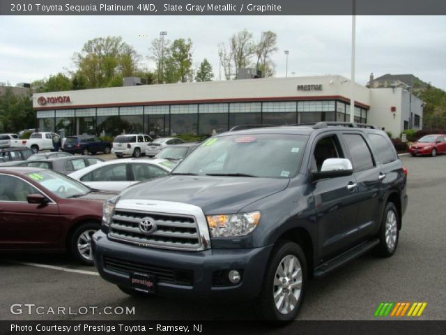 2010 Toyota Sequoia Platinum 4WD in Slate Gray Metallic