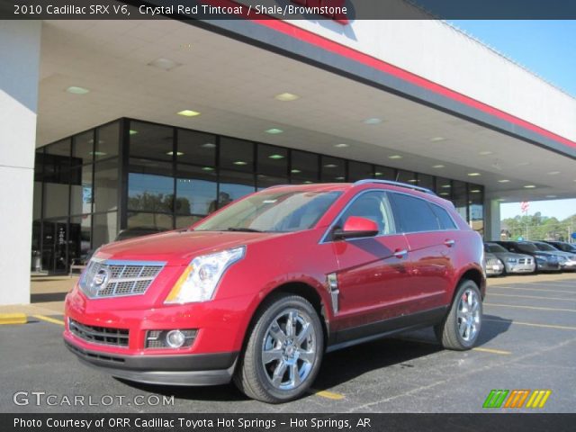 2010 Cadillac SRX V6 in Crystal Red Tintcoat