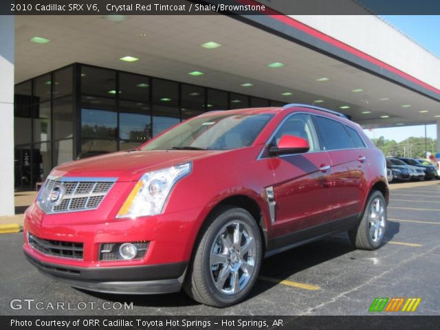 2010 Cadillac SRX V6 in Crystal Red Tintcoat