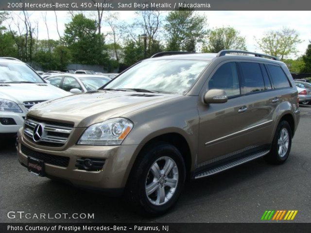 2008 Mercedes-Benz GL 450 4Matic in Sand Beige Metallic