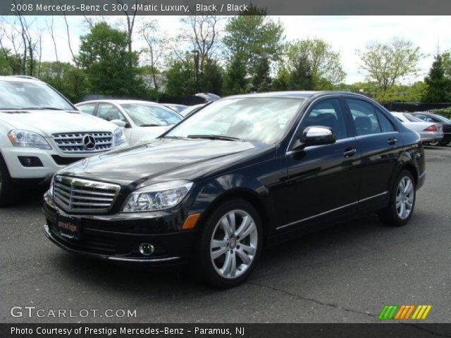 2008 Mercedes-Benz C 300 4Matic Luxury in Black